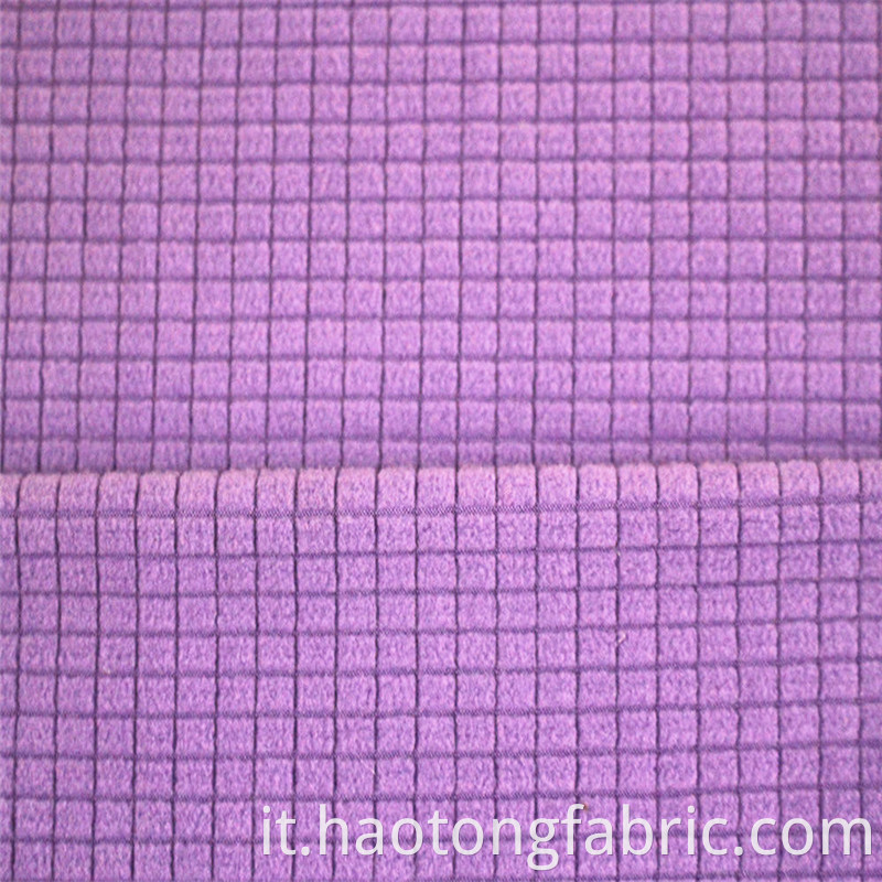 Jacquard Knit Brushed Fleece Fabrics